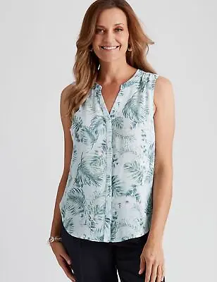 $13.70 • Buy Womens Millers Woven Sleeveless Printed Blouse | Blouse Clothing Tops