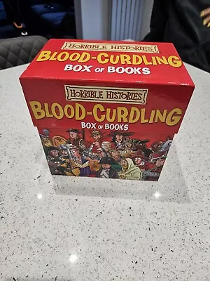 Horrible Histories Blood-Curdling Box Of Books • £25