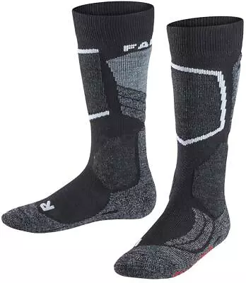 Falke SK2 Kids Ski Socks Black-Mix • £11.44