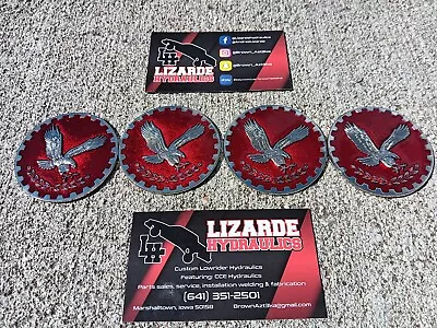 RED EAGLE Metal Wire Wheel Chips Knockoff *1 Set • $162.42