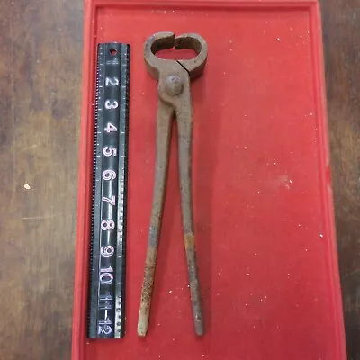 Vintage Heller Bros Co Tongs Pliers Blacksmith Old Tool • $45