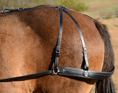 MULE SIZE Any Color SADDLE BREECHING Made From Beta Biothane • $85