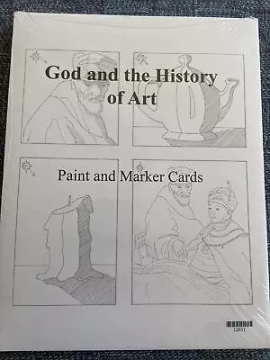 My Father’s World God And The History Of Art￼ Paint And Marker Cards NEW • $7