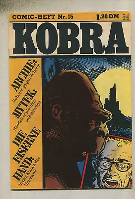 KOBRA : Archie Mytek Die Eiserne Hand #15 VG/FN  German Comics   D1 • $9.99