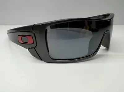 Oakley BATWOLF Grey Frame POLARIZED Iridium Chrome Mirror Sunglass - 100% Authen • $74.99