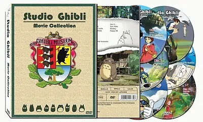 Hayao Miyazaki & Studio Ghibli Deluxe Edition 17 Best Movie Collection 6 Disc • $16.80