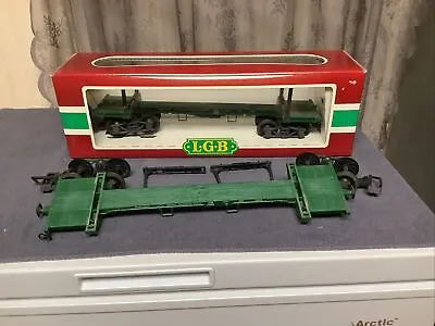 LGB 4066 LOG CAR And Parts Car Used Not Complete. • $97