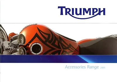 £15.53 • Buy Triumph Clothing Range Catalog 2005 D Leather Clothing Gloves Boots Shirts