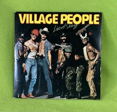 The Village People LIVE AND SLEAZY Vinyl LP Double Album Original Sleeves 1979 • $9.99