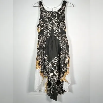 Free People Women Size Use Measurements Russian Plate High Low Dress Sleeveless • $14.99