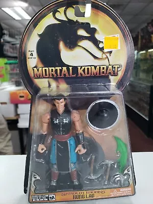 RARE 2005 Jazwares Mortal Kombat Shaolin Monks Kung Lao Jazwares 6  Figure  • $86.95