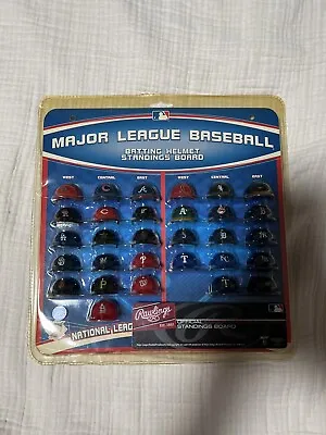 Rawlings MLB 30 Mini Helmet Standings Board 2010 - Chief Wahoo Florida Marlins • $40