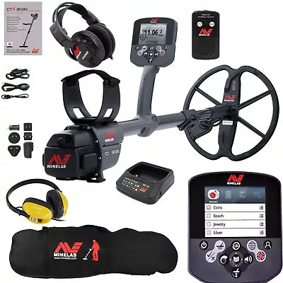 Minelab CTX 3030 Metal Detector With 11” Coil Waterproof Headphones And Bag • $2210.99