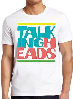 Talking Heads Retro 80s Typography Design Music Retro Cool Tee T Shirt 4072 • £6.35