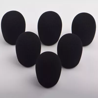 Black Microphone Sleeves Foam Cover For Rode Video Micro Windscreen Replacement • $9.16