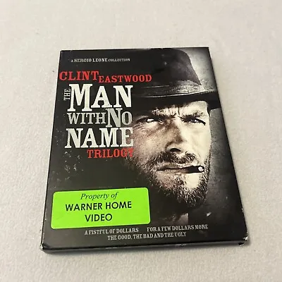 Clint Eastwood - The Man With No Name Trilogy (Blu-ray) RARE Slipcover! • $24.99