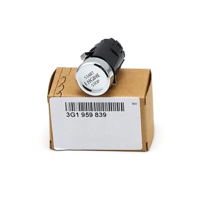 Engine Ignition Start-Stop Switch Button 3G1959839 For VW Passat B8 2014-2019 • $16.89