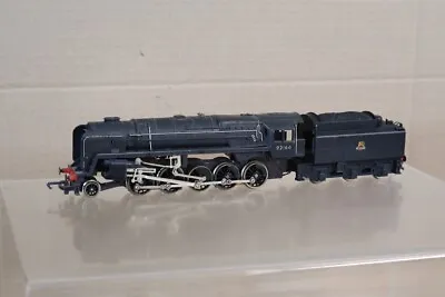 HORNBY R550 RE NUMBERED BR BLACK 2-10-0 CLASS 9F LOCOMOTIVE 92166 Oj • £59.50