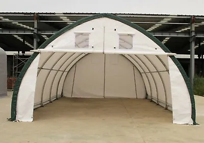 20'x30'x12' PE Canvas Fabric Storage Shelter Hoop Building Box Kit Free Shipping • $2999