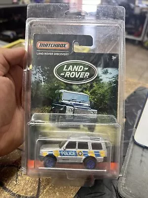 Matchbox Land Rover Discovery Police W/Case Cover • $15.80