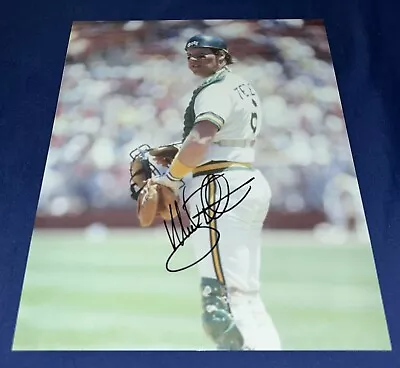 Mickey Tettleton Signed 8x10 Photo Oakland Athletics Baseball Autograph Auto • $19.99