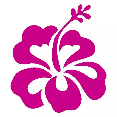 £4.45 • Buy 32x Hibiscus Flower Car Stickers / Decals, Surf Camper Vw Stickers