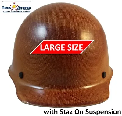 MSA Skullgard Large Cap Style With StazON Suspension - Natural Tan • $119