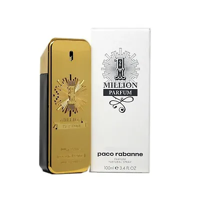 Paco Rabanne 1 Million Parfum Natural Spray For Men 100 Ml/3.4 Fl.oz. (t) • $94.50