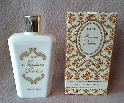 £20 • Buy MARCEL ROCHAS VINTAGE BRAND  MADAME ROCHAS  PERFUMED BODY DUSTING TALC 81 Gr