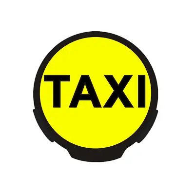 $17.98 • Buy TAXI Car LED Lights Sign Decal Window Sign LED Tip Light Induction Switch New