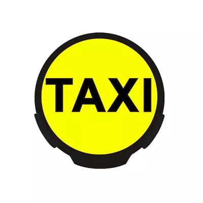 $17.98 • Buy TAXI Car LED Lights Sign Decal Window Sign LED Tip Light Induction Switch New