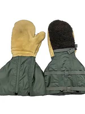 US Military N-4B Artic Extreme Cold Weather Mittens W/ Liners Wool Medium • $27.97