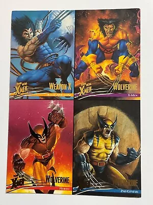 1996 Fleer Ultra Marvel X-men Wolverine Uncut Promo Card Sheet • $4.99