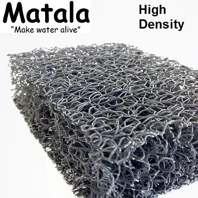 Gray Matala Full Sheet Pond Filter Mats 39 X48  -High Density Media-large • $92.49