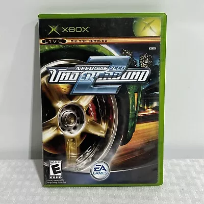 Need For Speed: Underground 2 (Microsoft Xbox 2004) Complete TESTED RACING • $22.99