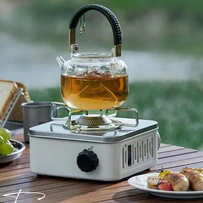 Mini Camping Stove Mini Cassette Oven Outdoor Camping Stoves Hiking GB • £50.64