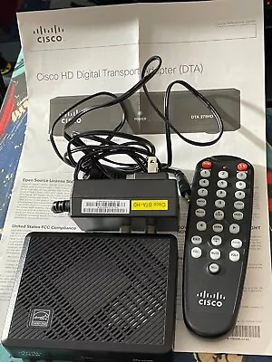 Cisco HD DTA 271HD Digital Transport Adapter TV Receiver With Remote • $14.99