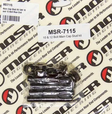 MOSER ENGINEERING 7115 Main Cap Stud Kit Fits GM 10 And 12 Bolt Rear End • $79.83