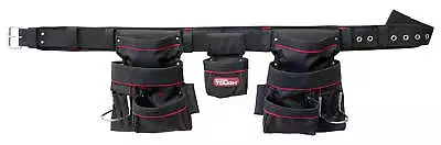 Carpenter Rig Padded Tool Belt Carpenter Belt Black • $24.10