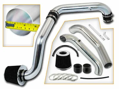 BLACK Cold Air Intake Induction Kit + Filter For 96-00 Civic CX/DX/LX 1.6L L4 • $53.99