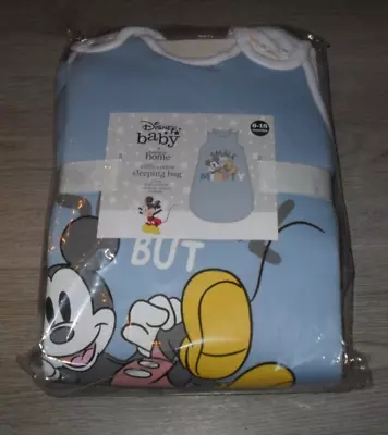 Disney Mickey Mouse Sleep Bag Growbag (6 - 18 Months) 2.5 Tog - New & Sealed • £15.99