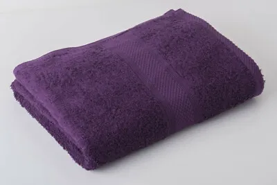 12 X Purple Luxury 100% Egyptian Cotton Hairdressing Towels Salon Beauty 50x85cm • £34.99