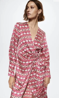 $34.95 • Buy MNG Mango Wrap Dress Size 10 AU New Condition!