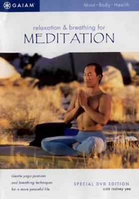 Relaxation And Breathing For Meditation DVD (2007) Rodney Yee Cert E • $5.48