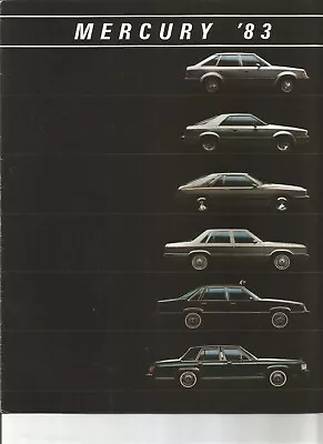 1983 Mercury  Grand Marquis Marquis Zephry Capri  Lynx And LN7 Brochure • $5.95