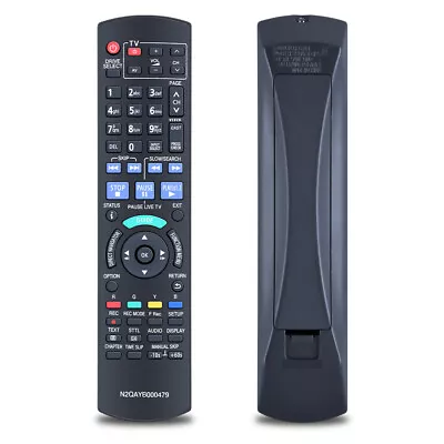 N2QAYB000479 Remote For Panasonic DVD Recorder DMR-XW385 DMR-XW390 DMR-XW480 • $15.49