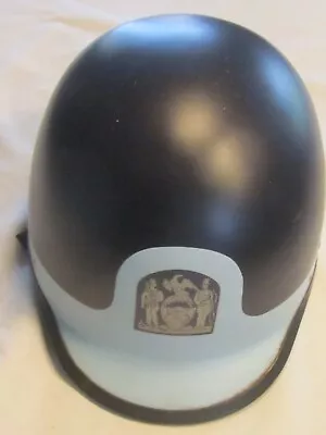 Vintage Nypd Mounted Unit Riding Or Riot Helmet - Size 6 1/2 - 7 1/8 • $49