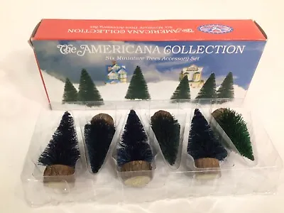 Vtg Liberty Falls Americana Collection 1994 Miniature Trees Accessory Set AH49 • $7.95