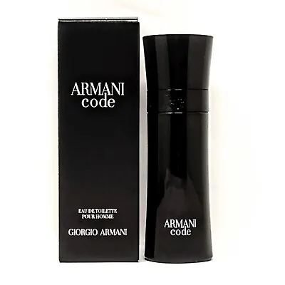 Armani Code 2.5 Oz EDT Men's Luxury Cologne Elegant Scent New In Box • $39.99