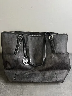 Michael Kors Jet Set Black Tote Bag Purse Women’s Bag • $39.99